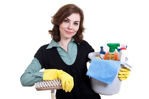 Risk assessment and equipment check before carpet cleaning